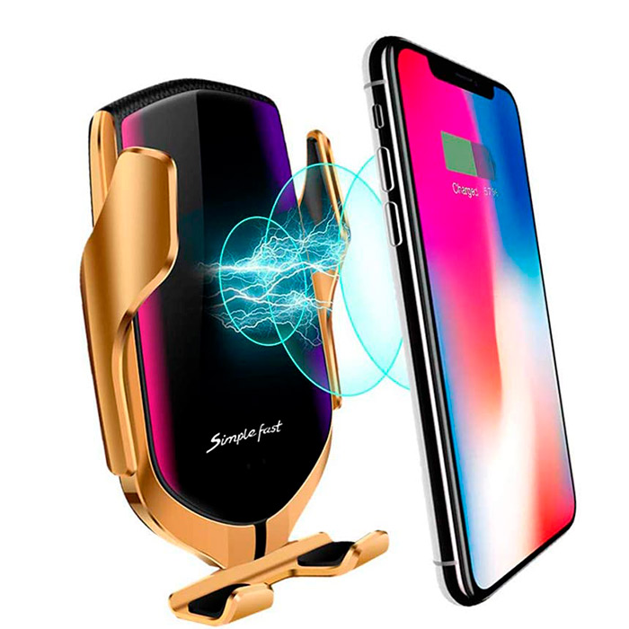 CarCharge Deluxe, držiak do auta s bezdrôtovým nabíjaním - Image 2